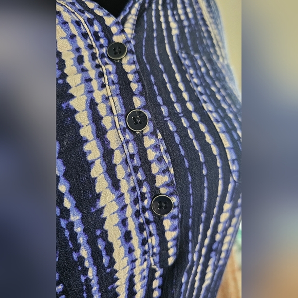 EUC Cap sleeve Eddie Bauer sz 16 knee length dress - Picture 10 of 10